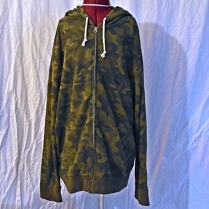 Urban Pipeline Large Camo Hooded Jacket